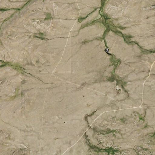 Aerial imagery of Davidson Flats, WY