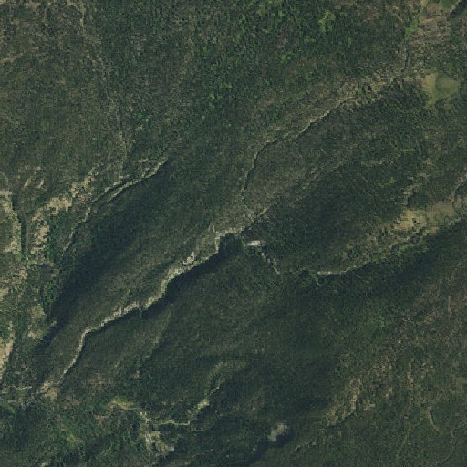 Aerial imagery of Littles Fork, WY