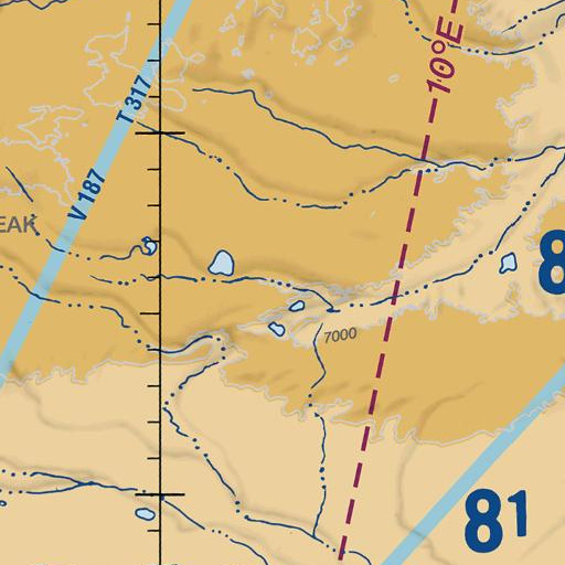 FAA VFR chart of Murray Lake, WY