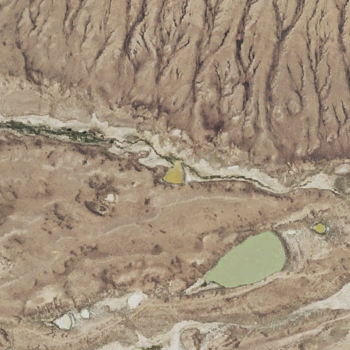 Aerial imagery of Murray Lake, WY