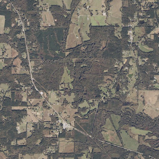 Aerial imagery of Buck Creek, AL