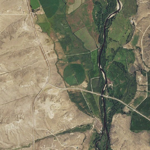 Aerial imagery of Days, WY