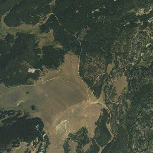 Aerial imagery of Bellyache Flats, WY