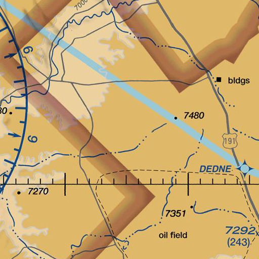 FAA VFR chart of Iron Mountain, WY