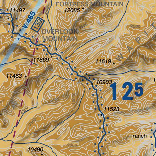 FAA VFR chart of Ishawooa Cone, WY