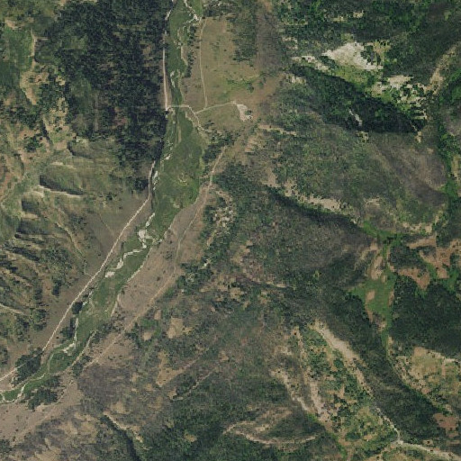 Aerial imagery of Jack Pine, WY