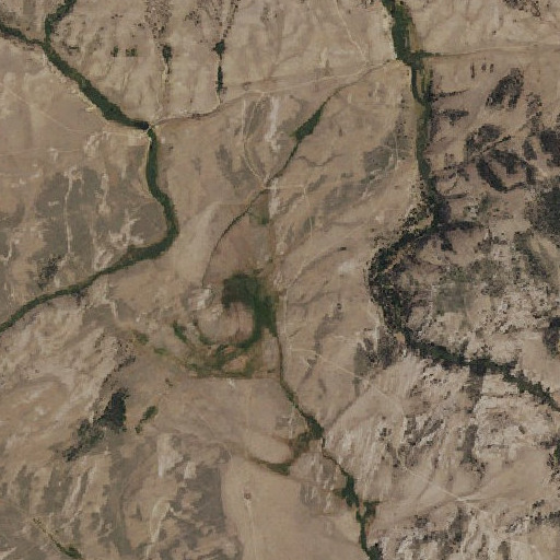 Aerial imagery of Jack Ranch, WY