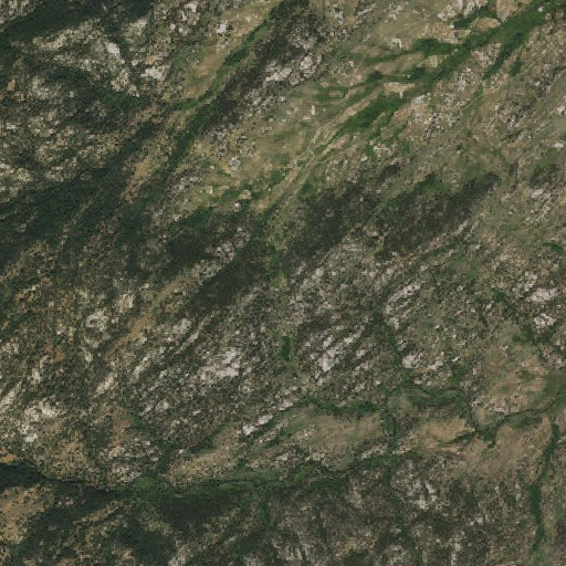 Aerial imagery of Jenkins Pass, WY