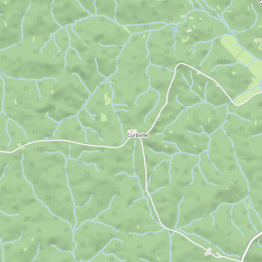 OpenStreetMap map of Springhill Church, AL
