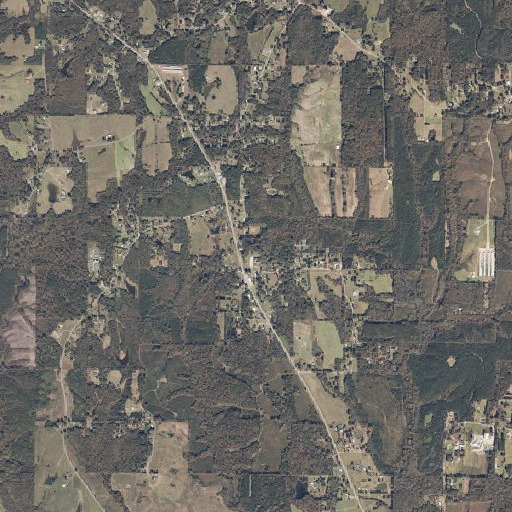 Aerial imagery of Thatch Junior High School, AL