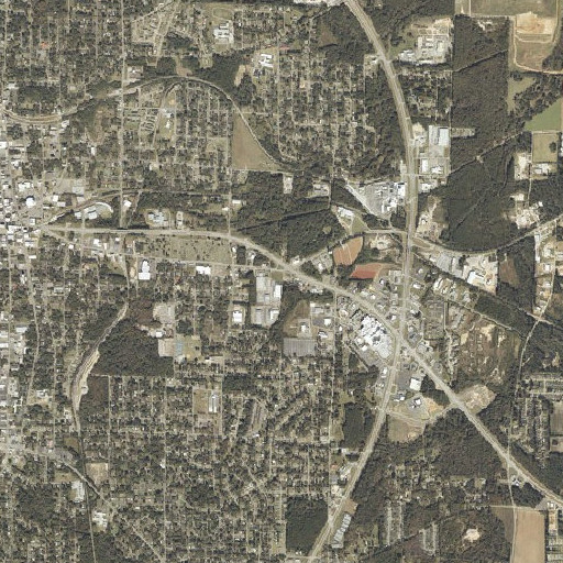 Aerial imagery of WWNT-AM (Dothan), AL