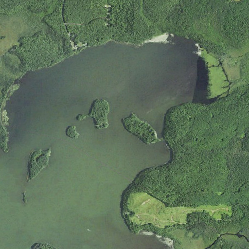 Aerial imagery of Desolation Point, MI