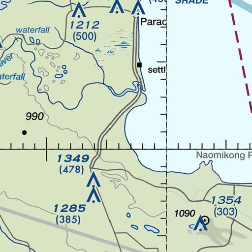 FAA VFR chart of Galloway Creek, MI