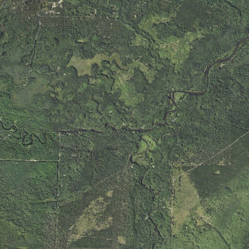 Aerial imagery of White Pine Campground, MI