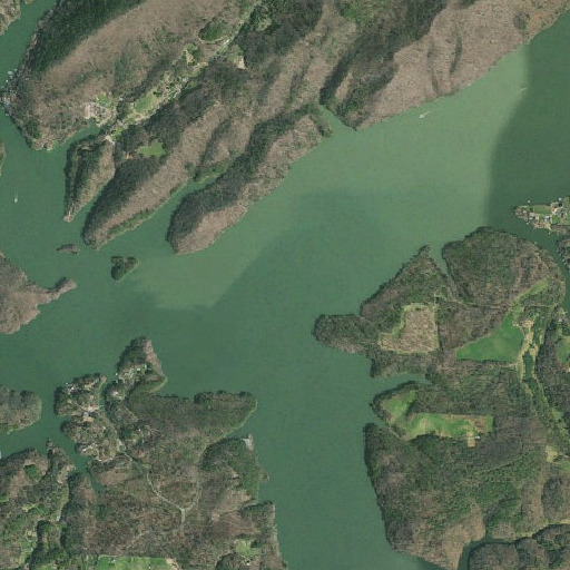 Aerial imagery of Roan Creek, TN