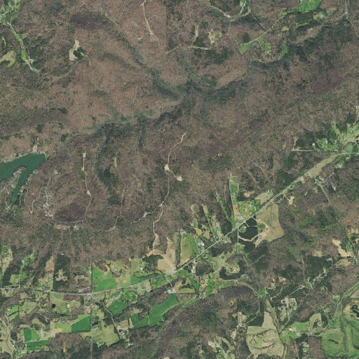 Aerial imagery of Robinson Point, TN