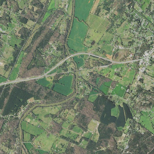 Aerial imagery of Rock Branch, TN