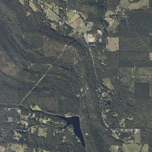 Aerial imagery of Dry Creek, AL
