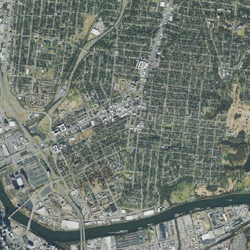 Aerial imagery of Confederate Hill, TN