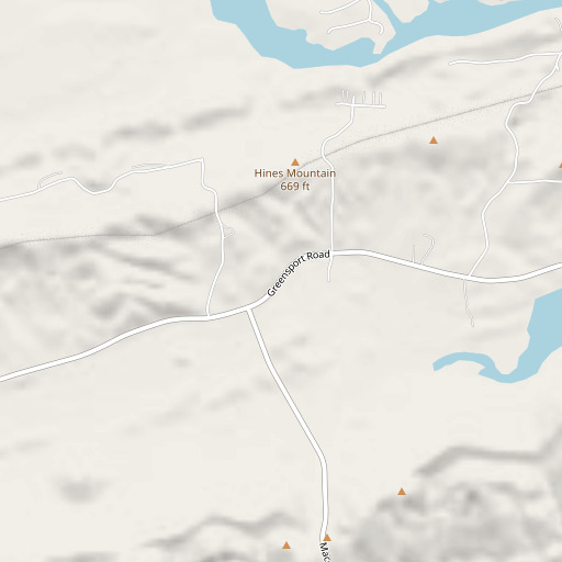 OpenStreetMap map of Oldham Chapel, AL