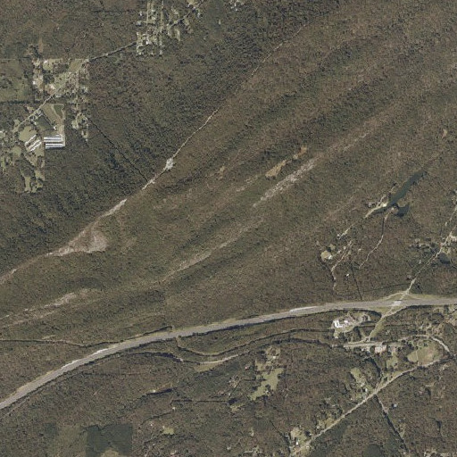 Aerial imagery of Stragglers Point, AL