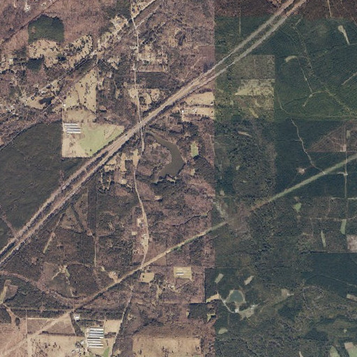 Aerial imagery of Rumac Dam, AL