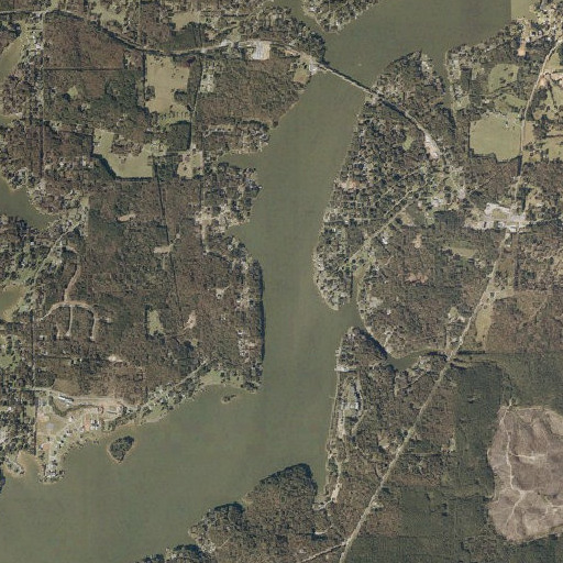 Aerial imagery of Collins Ferry (historical), AL