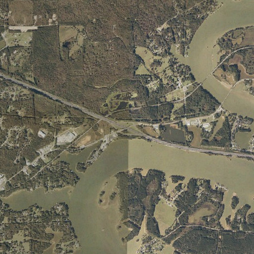 Aerial imagery of Interchange 162, AL