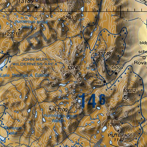 FAA VFR chart of Mount Dade, CA