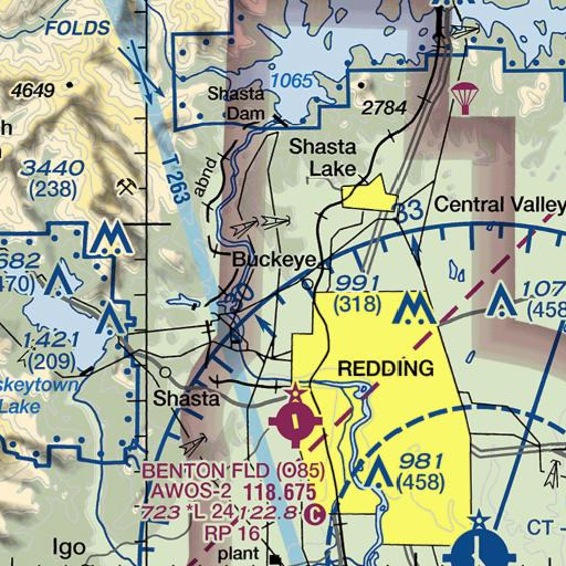 FAA VFR chart of Quartz Hill, CA