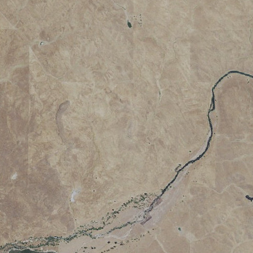Aerial imagery of Table Mountain, CA