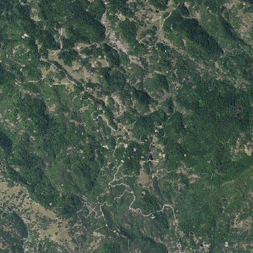 Aerial imagery of Eberle Flat, CA