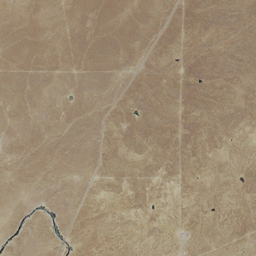 Aerial imagery of KDAT-FM (Merced), CA