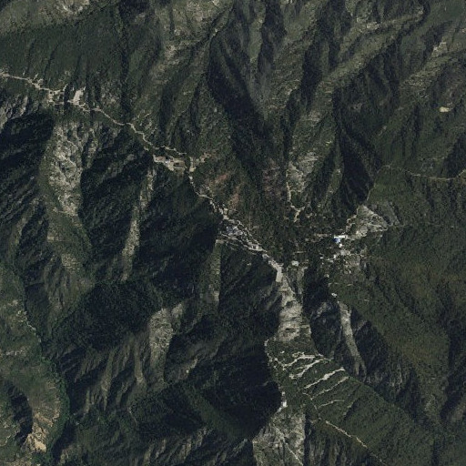 Aerial imagery of KPCC-FM (Pasadena), CA