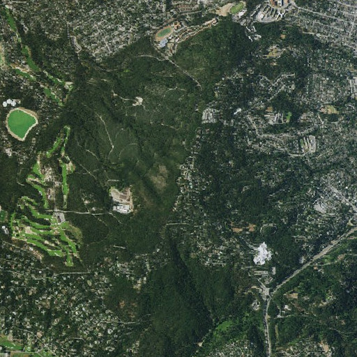 Aerial imagery of KSPB-FM (Pebble Beach), CA