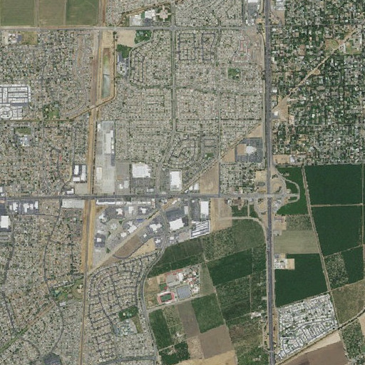 Aerial imagery of KJOY-FM (Stockton), CA
