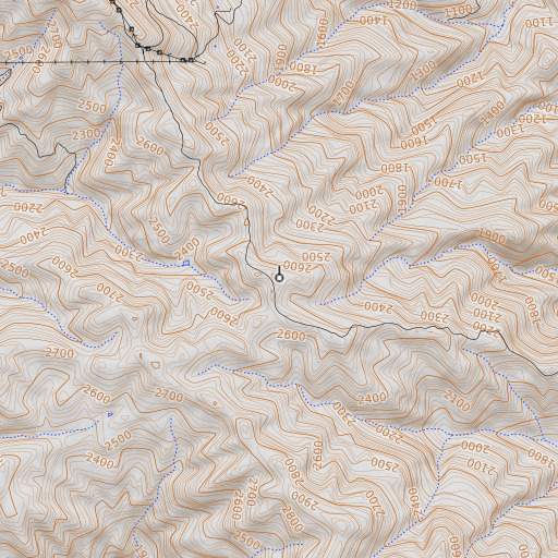 OpenTopoMap map of KUOP-FM (Stockton), CA