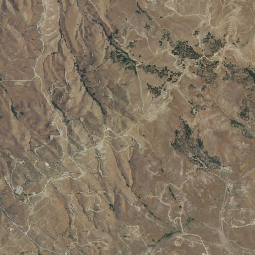 Aerial imagery of KTPI-FM (Tehachapi), CA