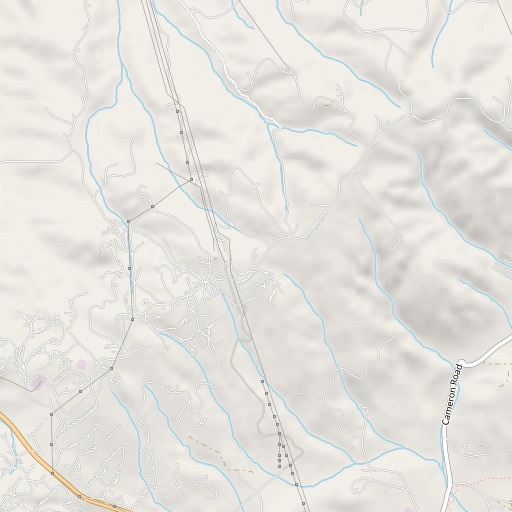 OpenStreetMap map of KTPI-FM (Tehachapi), CA