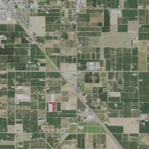 Aerial imagery of KMIX-FM (Turlock), CA