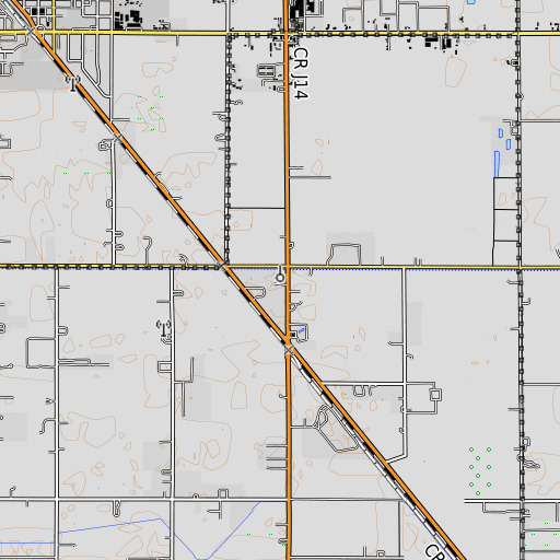 OpenTopoMap map of KMIX-FM (Turlock), CA
