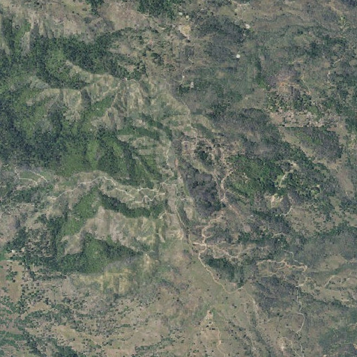 Aerial imagery of KUKI-FM (Ukiah), CA