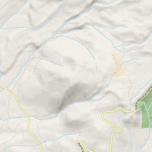 OpenStreetMap map of KWHO-FM (Weed), CA