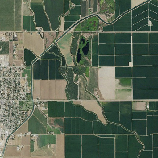 Aerial imagery of KIQS-FM (Willows), CA