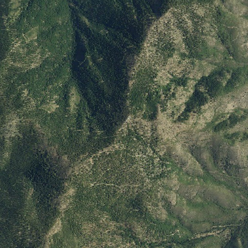 Aerial imagery of KYRE-FM (Yreka), CA