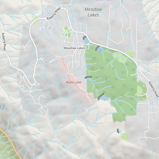 OpenStreetMap map of KFTV-TV (Hanford), CA
