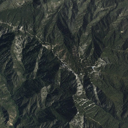 Aerial imagery of KHSC-TV (Ontario), CA