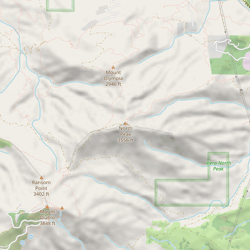 OpenStreetMap map of KFTL-TV (Stockton), CA