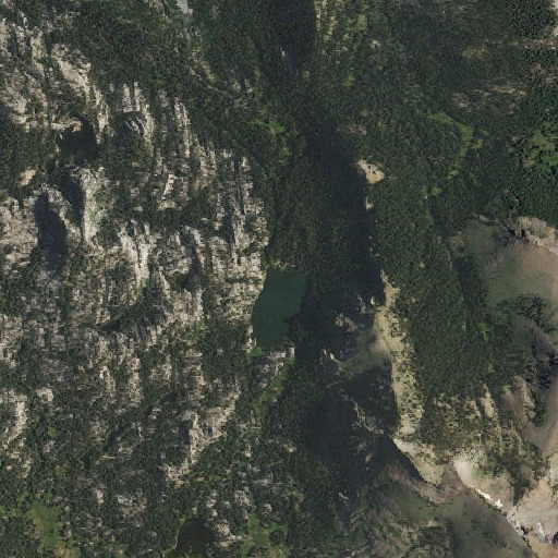 Aerial imagery of Round Lake 1-030 Dam, CA