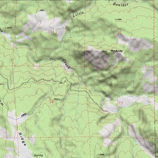 USGS 24K topo map of Benbow 1-041 Dam, CA